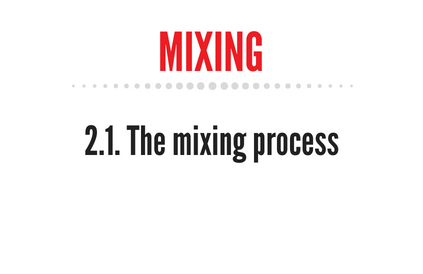 mixing-proces