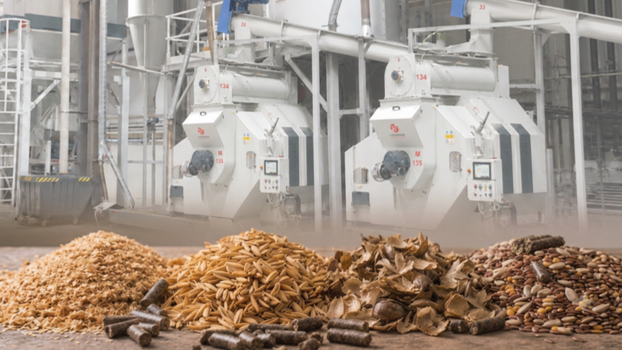 by products pelleting in oil sector