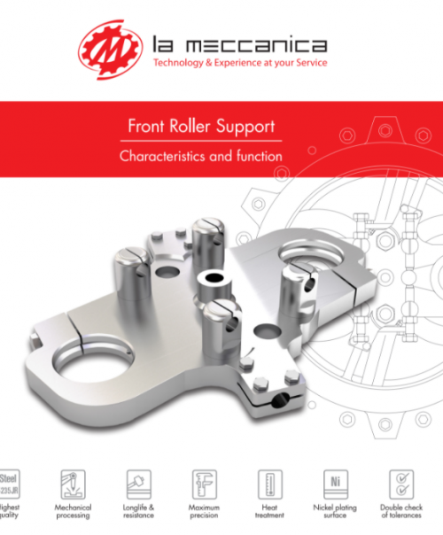 front roller support brochure