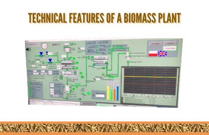plc system of a biomass plant