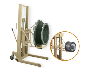 hydraulic die-roller hoist