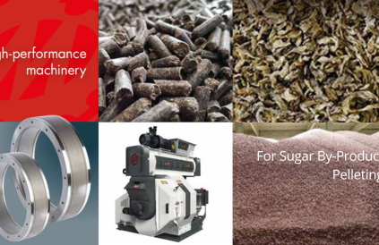 machienry for sugar by-products pelleting